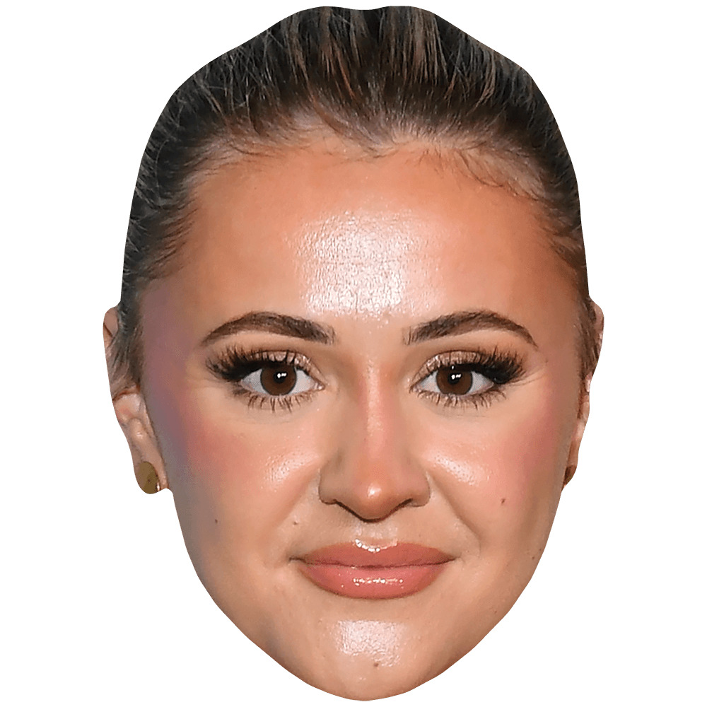 Natalie O Leary Smile Maske Aus Karton Celebrity Cutouts