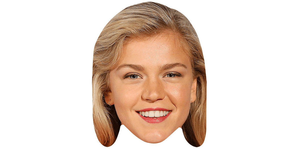 Sophia Forrest Smile Maske Aus Karton Celebrity Cutouts