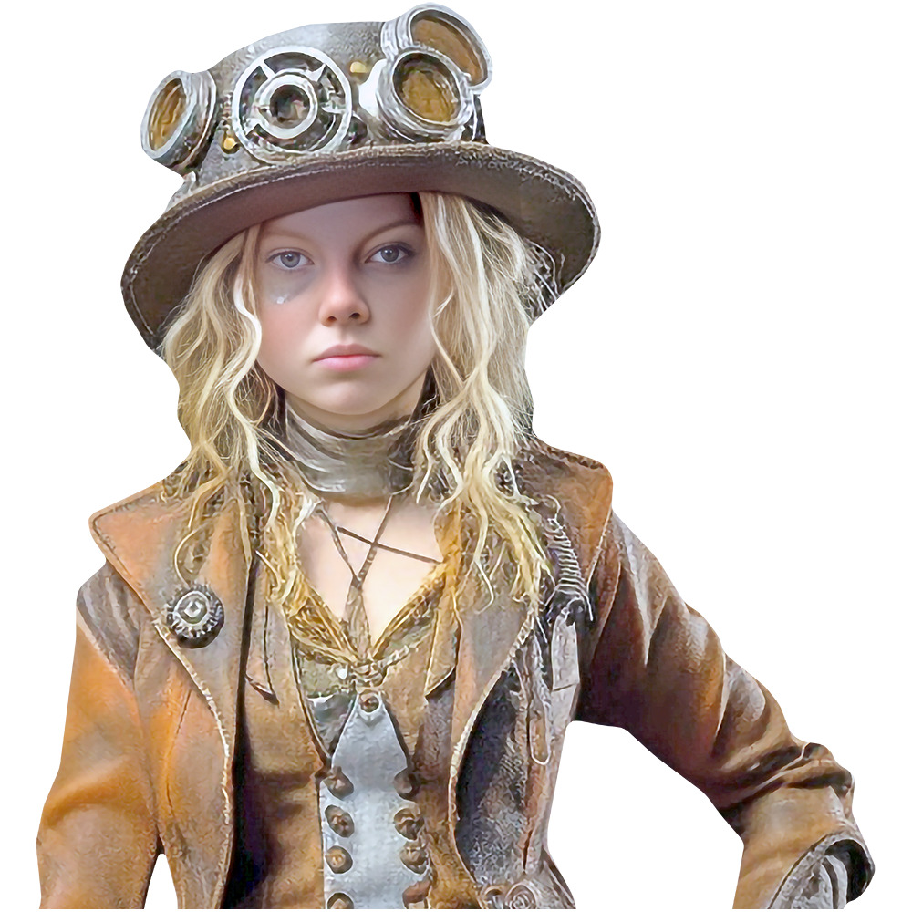 Steampunk Female (Hat) Half Body Buddy - Celebrity Cutouts