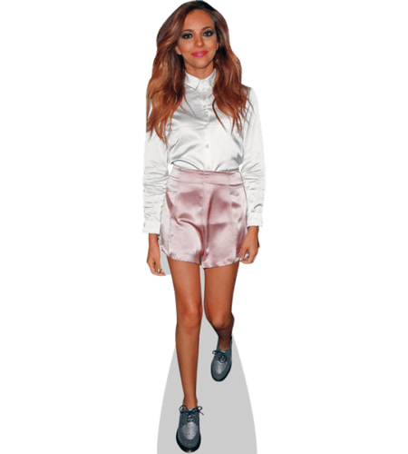 Jade Thirlwall Pink Dress Pappaufsteller Celebrity Cutouts