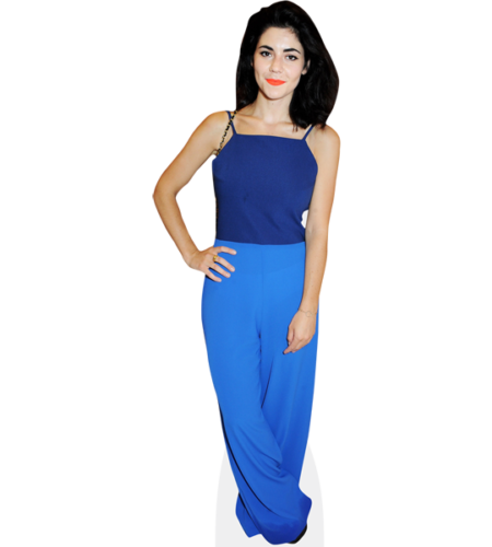 Marina And The Diamonds (Blue Dress) Pappaufsteller
