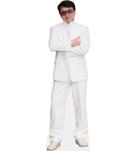 Jackie Chan (White) Pappaufsteller