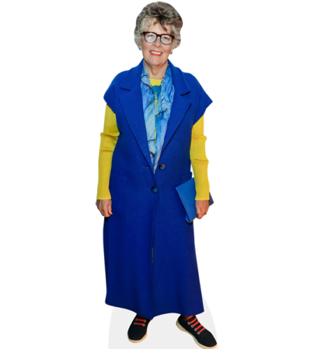 Prue Leith (Blue Coat) Pappaufsteller