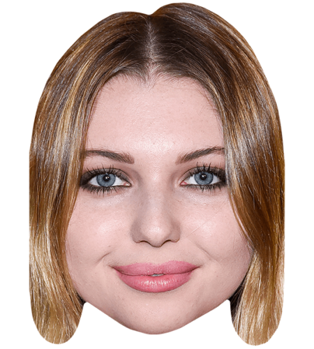 Samantha Hanratty Smile Maske Aus Karton Celebrity Cutouts