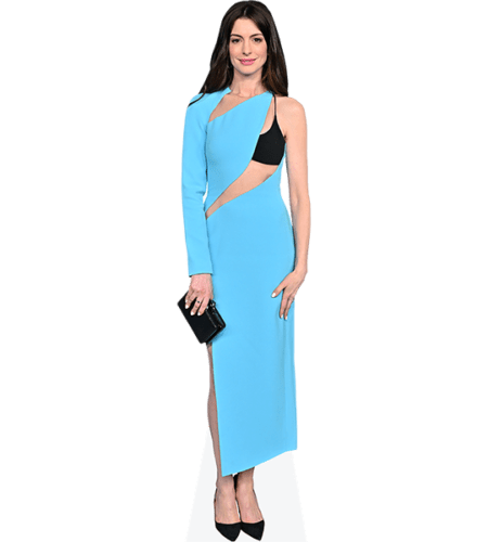 Anne Hathaway (Blue Dress)
