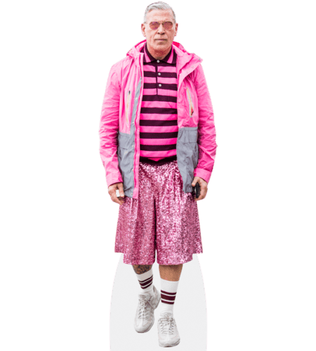 Nickelson Wooster (Pink Outfit) Pappaufsteller