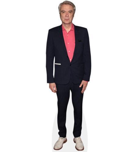 David Byrne (Suit) Pappaufsteller