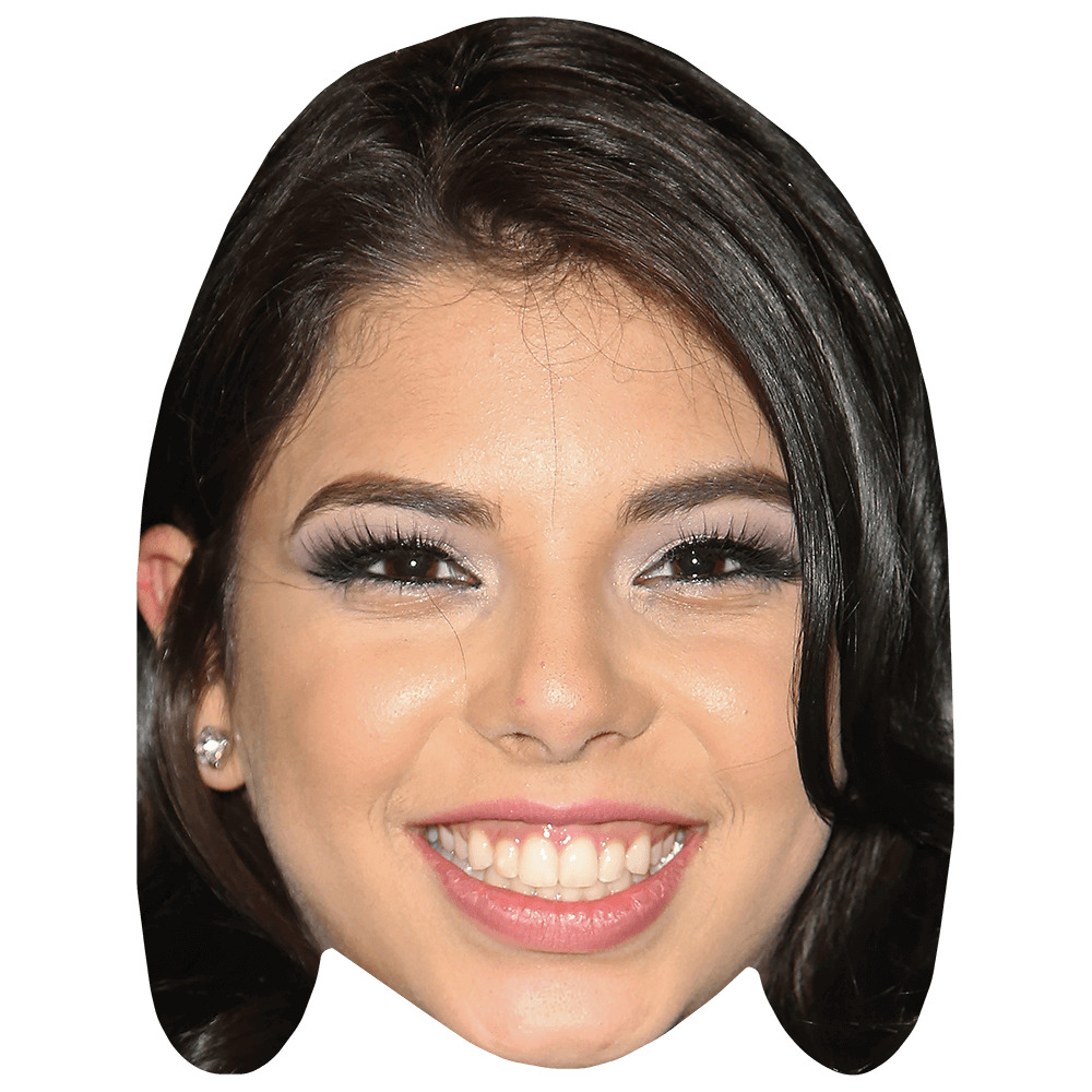 Gina Valentina Smile Maske Aus Karton Celebrity Cutouts