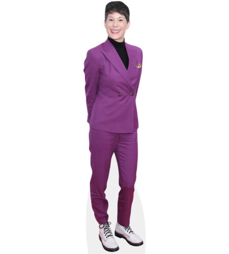Suzi Ruffell (Purple Suit) Pappaufsteller